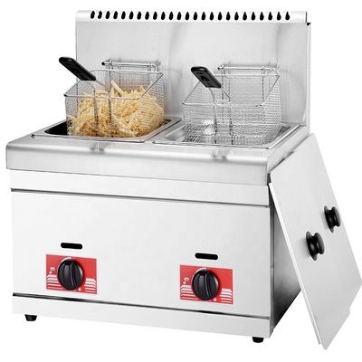 550x470x515 mm Εμπορικά τσιπς 2 καλάθια Φρυγανίτης αερίου για συσκευασία Μέγεθος