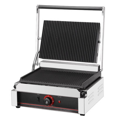 Ξενοδοχείο Ηλεκτρικό Επαφή Grill Ατσάλι Panini Press Griddle Sandwich Maker