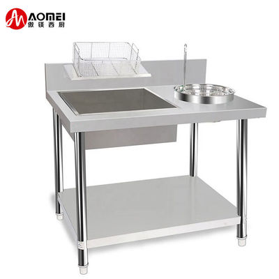 800/1000x700x800mm Εμπορικό τραπέζι ψαριών για την ταχεία και εύκολη συσκευασία