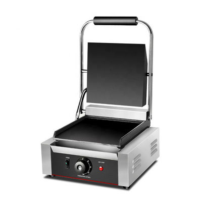 Ηλεκτρικό εμπορικό σάντουιτς ψωμί Panini Grill με εναλλάξιμα πιάτα σάντουιτς