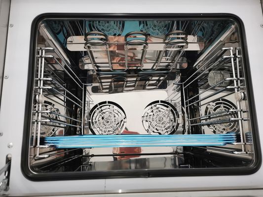 Ηλεκτρικός φούρνος 220V-240V τάσης από ανοξείδωτο χάλυβα με εμπορική προοπτική απόδοσης