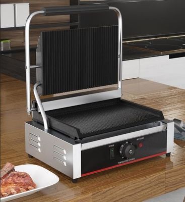 Ξενοδοχείο Ηλεκτρικό Επαφή Grill Ατσάλι Panini Press Griddle Sandwich Maker