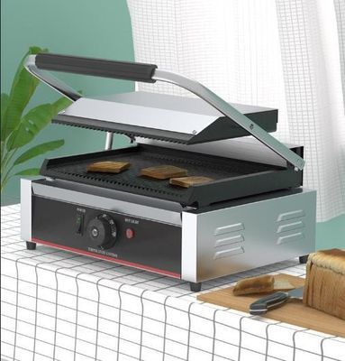 Ξενοδοχείο Ηλεκτρικό Επαφή Grill Ατσάλι Panini Press Griddle Sandwich Maker