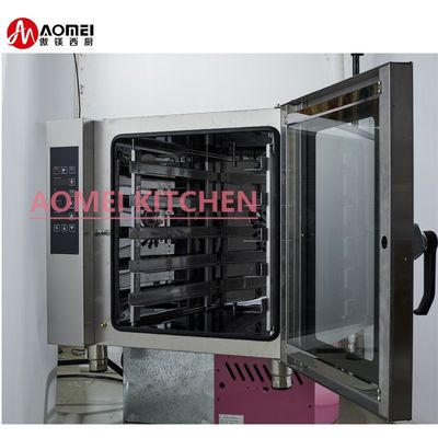 738x850x620mm Φούρνος Κονβέκσης Ζεστού Αέρα 5 στρώσεις με λειτουργία ατμού