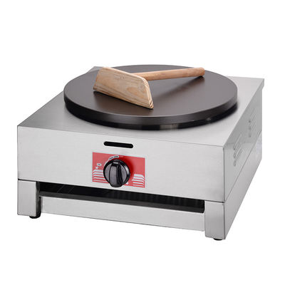 220V Single Pancake Gas Crepe Maker και ζεστό πιάτο για το πρωινό του ξενοδοχείου