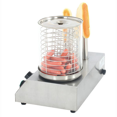 HD-TW Hot Dog Steamer με Bun Warmer Διανέμεται από εργοστάσια τροφίμων και ποτών