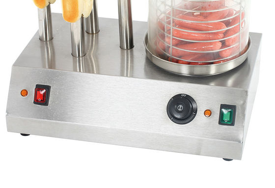 HD-TW Hot Dog Steamer με Bun Warmer Διανέμεται από εργοστάσια τροφίμων και ποτών