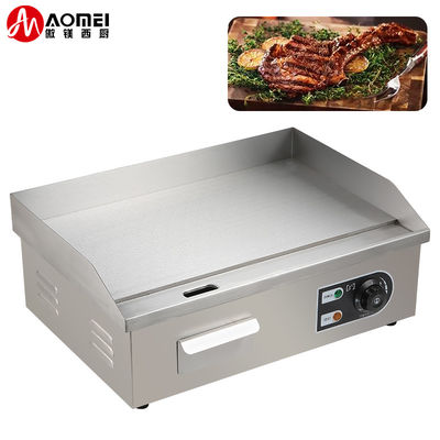8mm πάχος ατσάλινου αερίου Bbq επίπεδης κορυφής πλάκας γκαζόν για εξοπλισμό κουζίνας