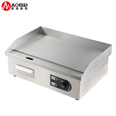 8mm πάχος ατσάλινου αερίου Bbq επίπεδης κορυφής πλάκας γκαζόν για εξοπλισμό κουζίνας
