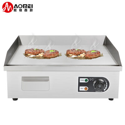 8mm πάχος ατσάλινου αερίου Bbq επίπεδης κορυφής πλάκας γκαζόν για εξοπλισμό κουζίνας