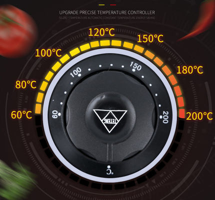 Φρυγανάκι 12L με 2,5 2,5KW Ηλεκτρική πηγή ενέργειας και 2 καλάθια