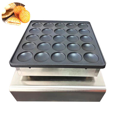Εμπορικά Poffertjes από ανοξείδωτο χάλυβα που φτιάχνουν βάφλες για ηλεκτρικές ολλανδικές τηγανίτες