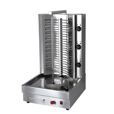 3 καυστήρες αυτόματο Doner κοτόπουλο Kebab Shawarma Grill εξοπλισμός Μηχανή με broilers