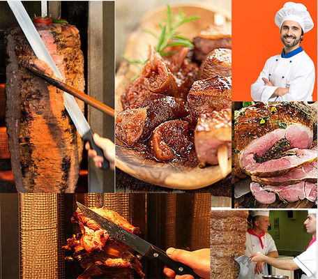 3 καυστήρες αυτόματο Doner κοτόπουλο Kebab Shawarma Grill εξοπλισμός Μηχανή με broilers