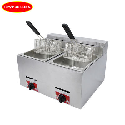 9.2KG LPG/NG Εμπορικό αέριο βαθύ ψήσιμο countertop μηχανές De Gas Ollas