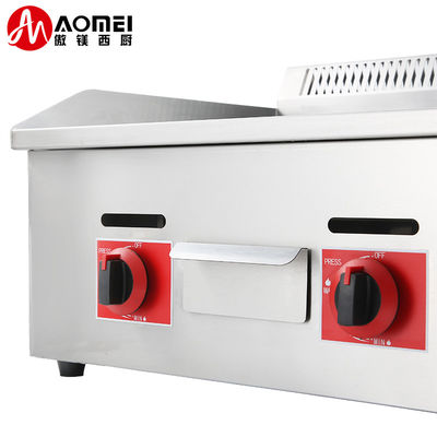 730*550*340mm Μη κολλώδης εμπορική σχάρα αερίου για εστιατόρια