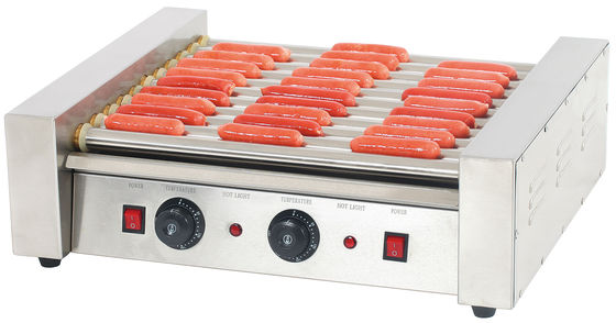 9 Roller Hot Dog Grill Maker για την ευκολία και την αποτελεσματικότητα των μηχανών λιανικών σνακ