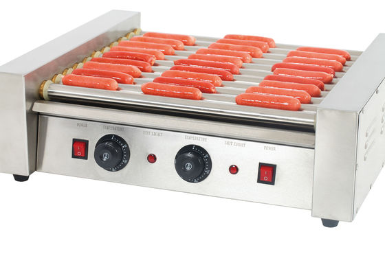 9 Roller Hot Dog Grill Maker για την ευκολία και την αποτελεσματικότητα των μηχανών λιανικών σνακ