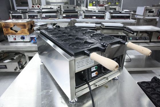 Κορέα Ψάρι Ταϊγιάκι Μηχανή 6pcs Waffle ψαριού με το 2023 Έτος