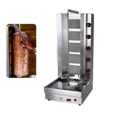 Μεγάλη ισχύς Grill κρέας γρήγορα και αποτελεσματικά Doner Kebab Shop Shawarma Making Machine