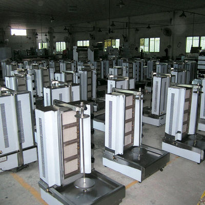 220V πλήρως αυτόματο Shawarma Grill Doner Kebab Machine με 2/3/4/5/6 καυστήρες Gas Grill