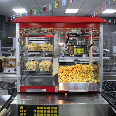 Εύκολο εξωτερικό μηχάνημα ποπκόρν με θερμότερο τροφίμων και ιδιωτικό σχεδιασμό μούχλας