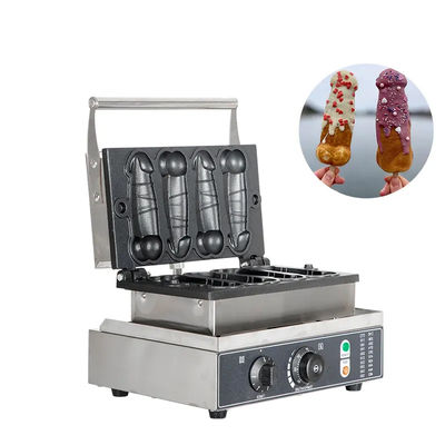 Πλάκες ψήσιμο και πανίνι Mini Taiwan Penis Waffle Maker για μηχανή σνακ
