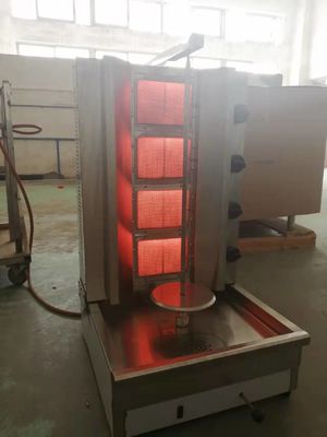25 KG Gas 4-burner Electric Grill Kebab Machine/doner machine/shawarma machine GB-950 Ηλεκτρική μηχανή για καμπάπ/μαξίνος ντόνερ/μαξίνος σάβαρμα