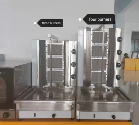 25 KG Gas 4-burner Electric Grill Kebab Machine/doner machine/shawarma machine GB-950 Ηλεκτρική μηχανή για καμπάπ/μαξίνος ντόνερ/μαξίνος σάβαρμα