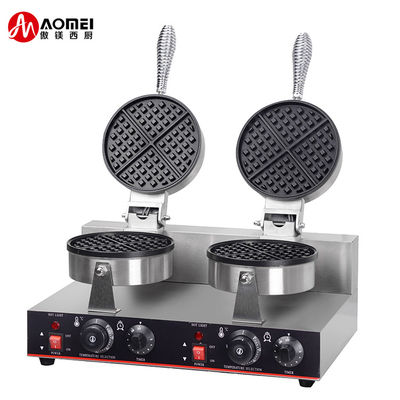 Διπλή πλάκα Βέλγιο Waffle Baker Waffle Maker Μηχανή για βάφλες και χαρακτηριστικό χρονοδιακόπτη