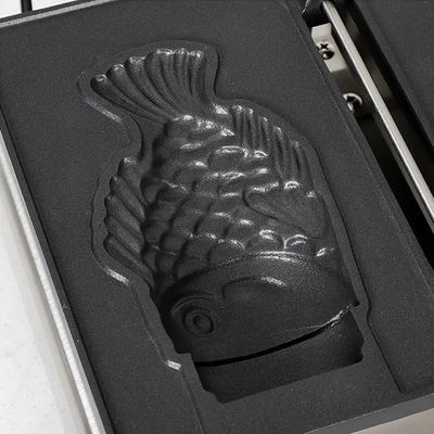 1400W Taiyaki Waffle Maker Ηλεκτρική μηχανή παρασκευής παγωτού με σχήμα ψαριού