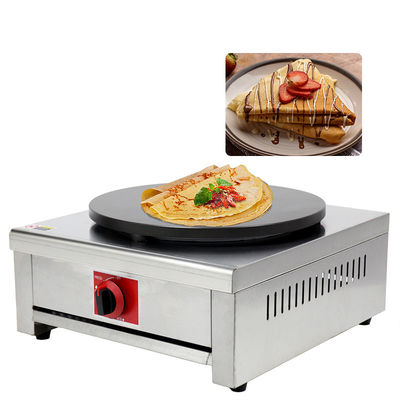 Αρχική Εμπορική 40cm Gas Roti Crepe Maker περιστρεφόμενη Crepe Maker μηχανή τηγανίτες