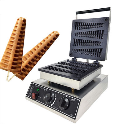 TCG-804W Φυτική μορφή Waffle Makers 4pcs Waffle Machine Lolly Stick Waffle Αδιάκοπη επίστρωση
