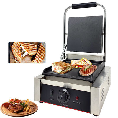 Πανίνι Πρές Grill Sandwich Maker Πλήρης επίπεδης επαφής Grill 220v / 110v NO ιδιωτικό μούχλα