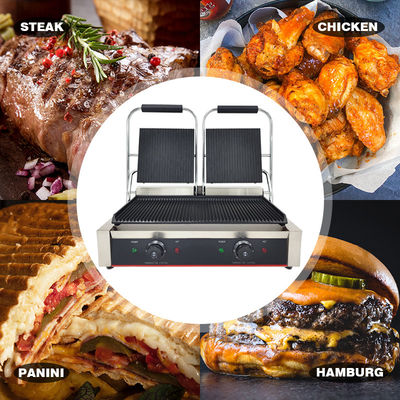 Κουζίνα Μαγείρεμα Ψήσιμο BBQ Καπνίσιμο Εμπορικό Ηλεκτρικό Σκόρπι με Διπλή Πλάκα