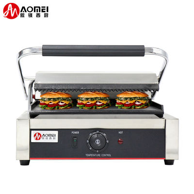 Μαγειρική Ηλεκτρική Panini Sandwich Maker με χυτοσίδηρο BBQ Grills και Πλάκες