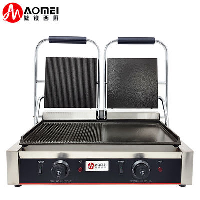 Ηλεκτρικό Grill Ατσάλι Toaster Επικοινωνία Grill Panini Press Grill Εμπορικό