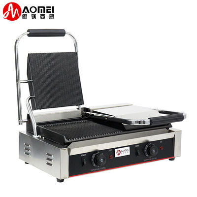 Ηλεκτρικό Grill Ατσάλι Toaster Επικοινωνία Grill Panini Press Grill Εμπορικό