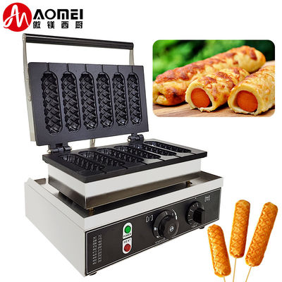Εύκολη λειτουργία μηχανή Waffle Making με έλεγχο θερμοκρασίας 50-300'C