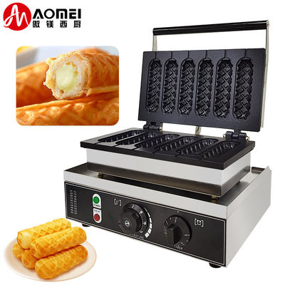 Εύκολη λειτουργία μηχανή Waffle Making με έλεγχο θερμοκρασίας 50-300'C