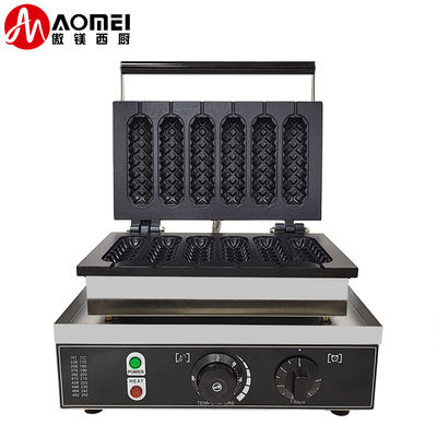 Εύκολη λειτουργία μηχανή Waffle Making με έλεγχο θερμοκρασίας 50-300'C