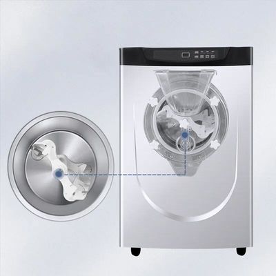 1.25HP συμπιεστής 10-14L / H έξοδος Μεγάλο κύλινδρο σκληρό παγωτοσκευαστή για εμπορικά