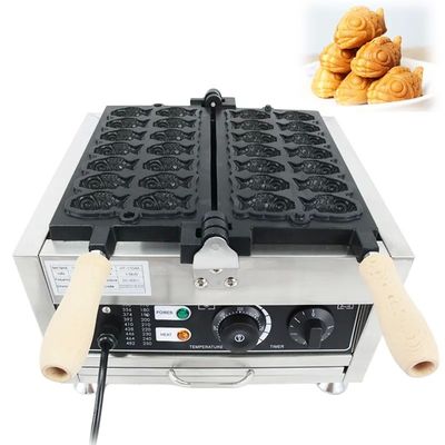 Εμπορικός κατασκευαστής Taiyaki 110v-220v με ηλεκτρική πηγή ενέργειας και υλικό από ανοξείδωτο χάλυβα