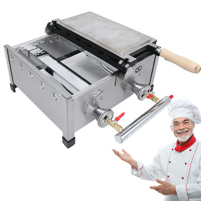 5pcs Gas Electric Long Waffle Maker Μηχανή για τη δημιουργία βαφλών