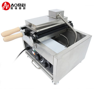 Σάντουιτς Πλάκες Ψάρι σχήμα Waffle Maker Μηχανή 14 Κέικ Taiyaki Ηλεκτρικό Κέικ γρήγορου φαγητού