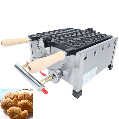 8kg Gas Power Taiyaki Waffle Maker μοντέλο AO-1104R για αρτοποιία και σνακ παγωτού