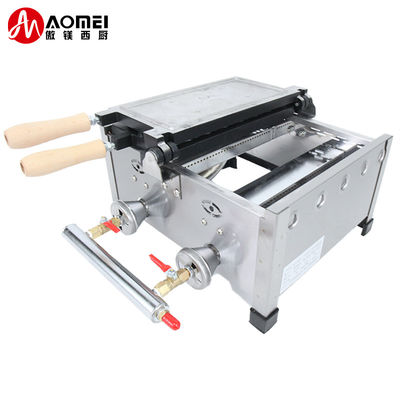 8kg Gas Power Taiyaki Waffle Maker μοντέλο AO-1104R για αρτοποιία και σνακ παγωτού
