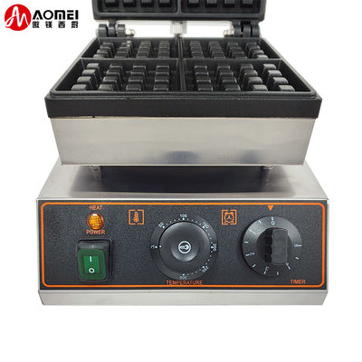 Ηλεκτρική Βελγική Βάφλα Φτιάχτης 4pcs ορθογώνια βάφλα για σνακ