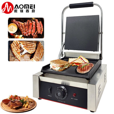 Ηλεκτρικό Griddle Panini Grill Σάντουιτς Maker Επικοινωνία Grill Machine 1800W Εύκολο στο καθαρισμό