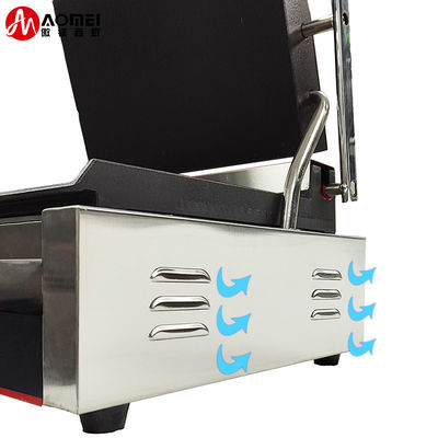Ηλεκτρικό Griddle Panini Grill Σάντουιτς Maker Επικοινωνία Grill Machine 1800W Εύκολο στο καθαρισμό